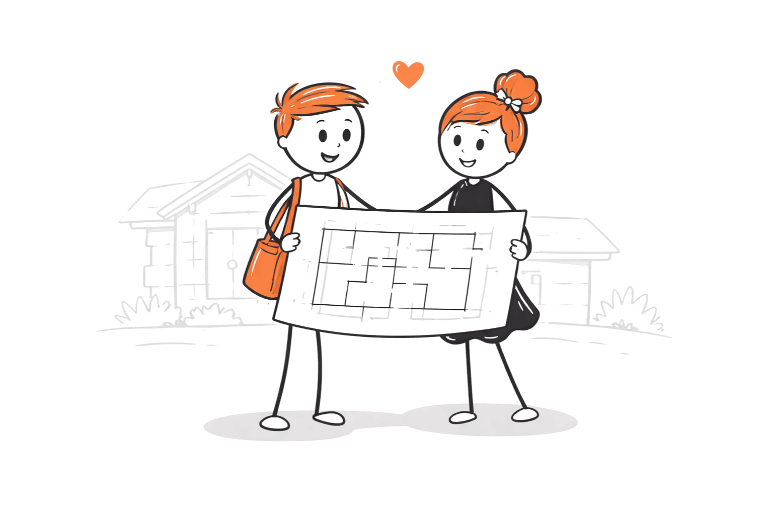 Quem vai construir a primeira casa