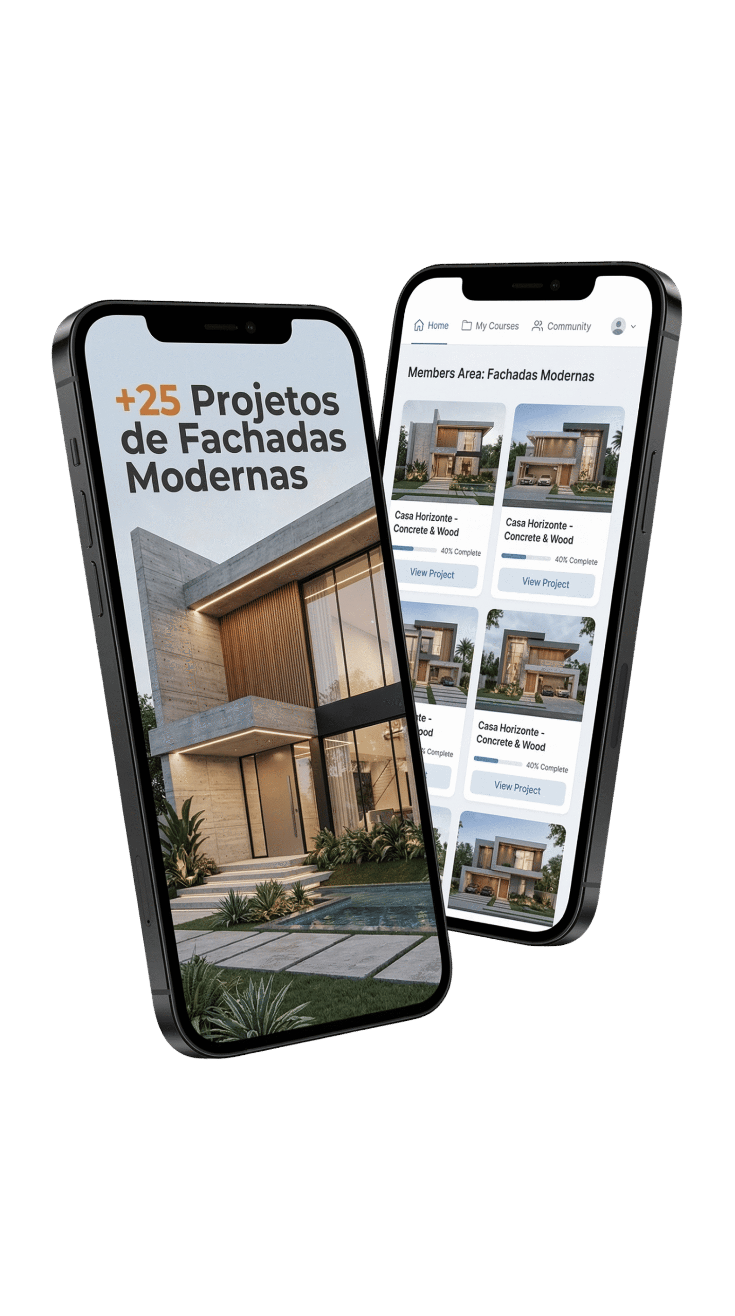 +25 Projetos de Fachadas Modernas