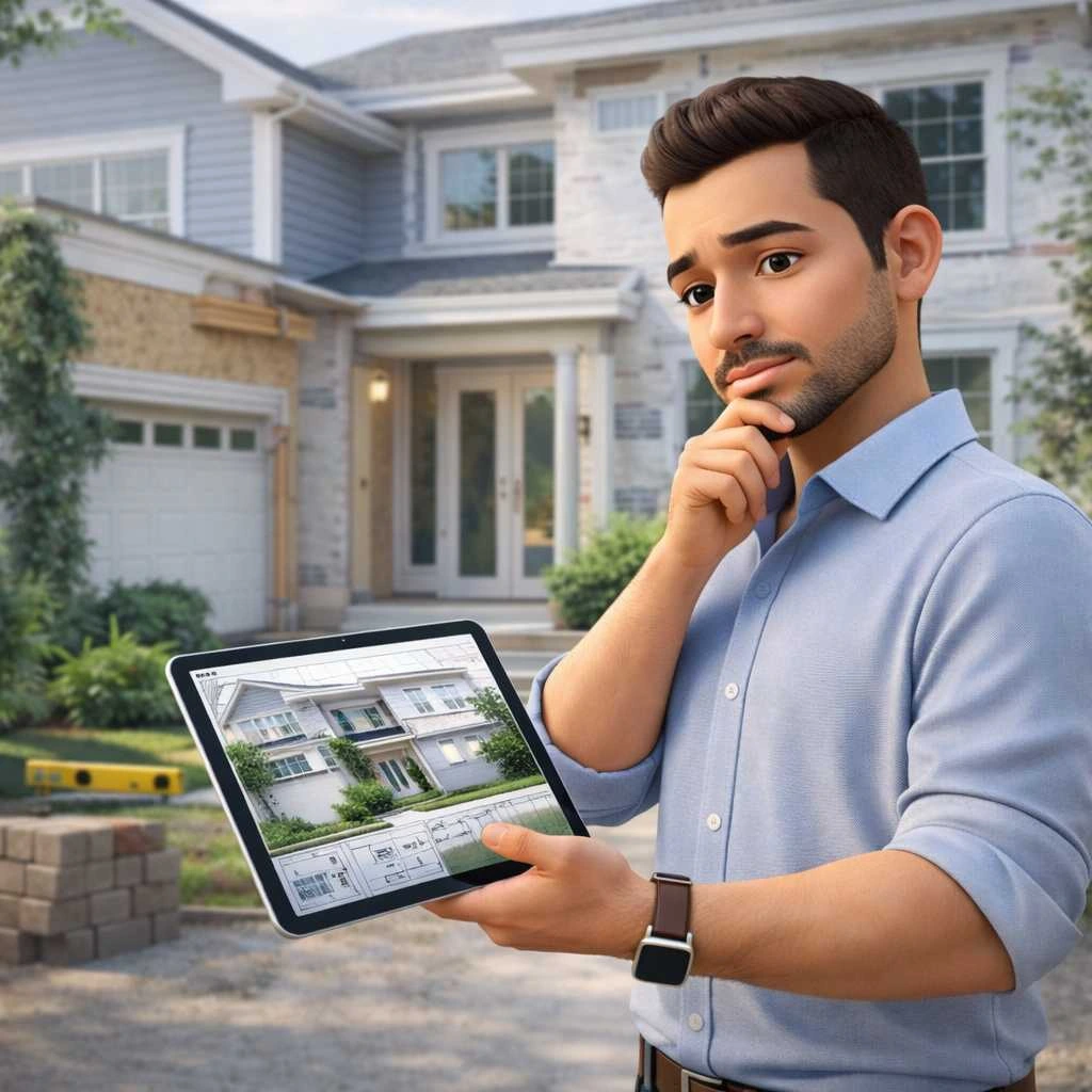 Quem vai reformar a frente da casa